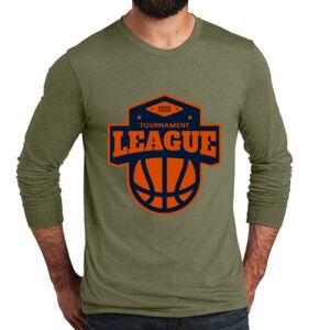 Unisex Tri Blend Long Sleeve Tee Thumbnail