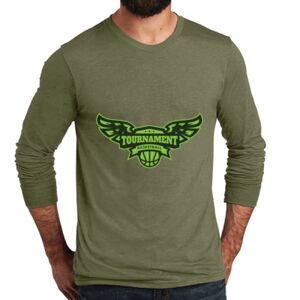 Unisex Tri Blend Long Sleeve Tee Thumbnail