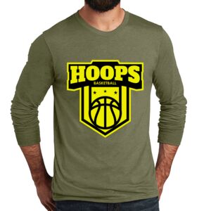 Unisex Tri Blend Long Sleeve Tee Thumbnail