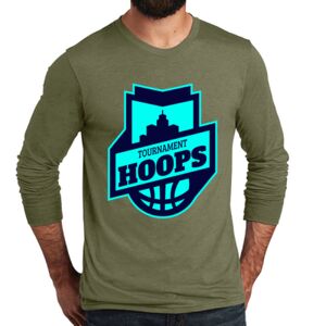 Unisex Tri Blend Long Sleeve Tee Thumbnail