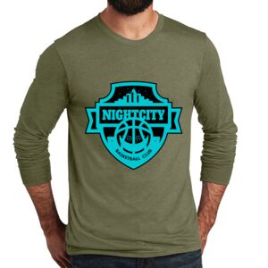 Unisex Tri Blend Long Sleeve Tee Thumbnail