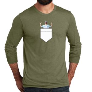 Unisex Tri Blend Long Sleeve Tee Thumbnail