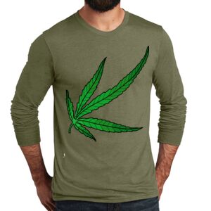 Unisex Tri Blend Long Sleeve Tee Thumbnail