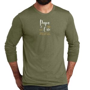 Unisex Tri Blend Long Sleeve Tee Thumbnail