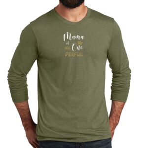 Unisex Tri Blend Long Sleeve Tee Thumbnail