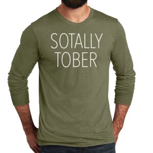 Unisex Tri Blend Long Sleeve Tee Thumbnail