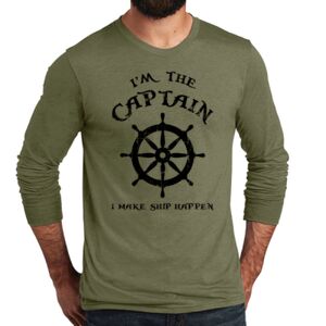 Unisex Tri Blend Long Sleeve Tee Thumbnail