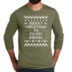 Unisex Tri Blend Long Sleeve Tee Thumbnail