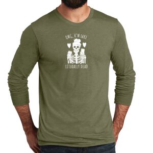 Unisex Tri Blend Long Sleeve Tee Thumbnail