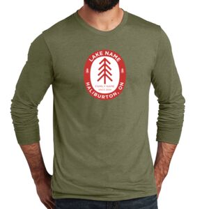 Unisex Tri Blend Long Sleeve Tee Thumbnail