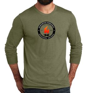 Unisex Tri Blend Long Sleeve Tee Thumbnail