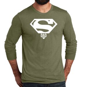 Unisex Tri Blend Long Sleeve Tee Thumbnail