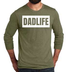 Unisex Tri Blend Long Sleeve Tee Thumbnail