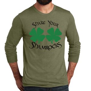 Unisex Tri Blend Long Sleeve Tee Thumbnail