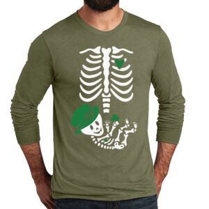 Unisex Tri Blend Long Sleeve Tee Thumbnail