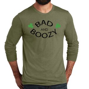 Unisex Tri Blend Long Sleeve Tee Thumbnail