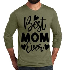 Unisex Tri Blend Long Sleeve Tee Thumbnail