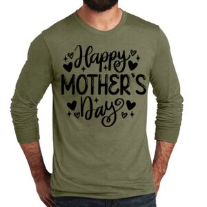 Unisex Tri Blend Long Sleeve Tee Thumbnail