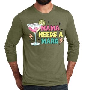 Unisex Tri Blend Long Sleeve Tee Thumbnail