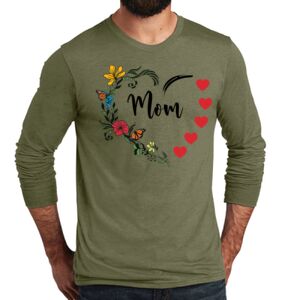Unisex Tri Blend Long Sleeve Tee Thumbnail