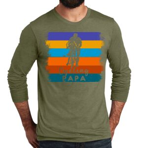 Unisex Tri Blend Long Sleeve Tee Thumbnail