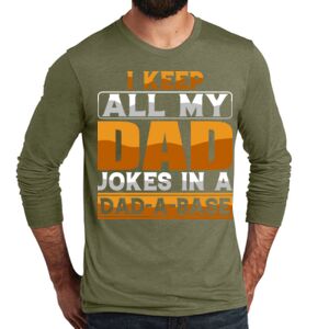 Unisex Tri Blend Long Sleeve Tee Thumbnail