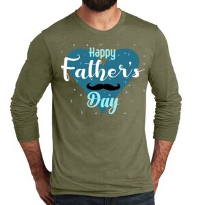 Unisex Tri Blend Long Sleeve Tee Thumbnail