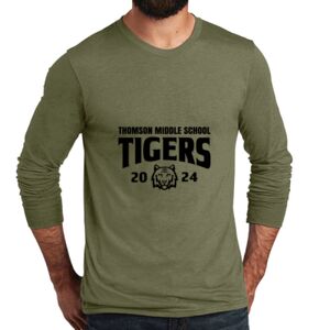 Unisex Tri Blend Long Sleeve Tee Thumbnail