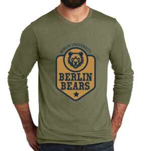 Unisex Tri Blend Long Sleeve Tee Thumbnail