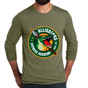 Unisex Tri Blend Long Sleeve Tee Thumbnail