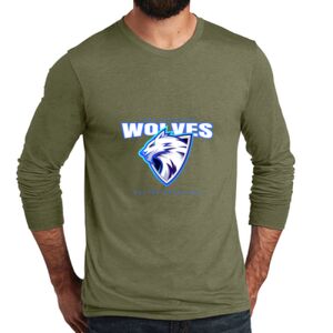 Unisex Tri Blend Long Sleeve Tee Thumbnail