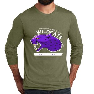 Unisex Tri Blend Long Sleeve Tee Thumbnail