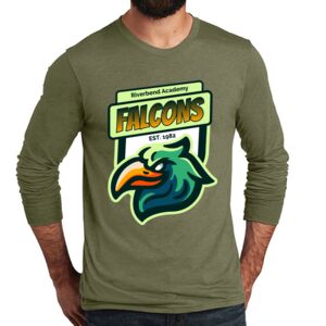 Unisex Tri Blend Long Sleeve Tee Thumbnail