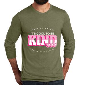 Unisex Tri Blend Long Sleeve Tee Thumbnail