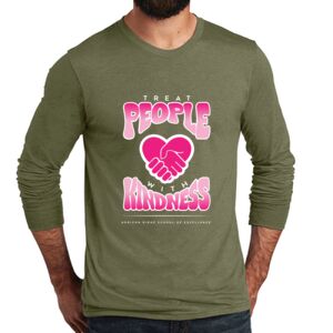 Unisex Tri Blend Long Sleeve Tee Thumbnail