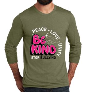 Unisex Tri Blend Long Sleeve Tee Thumbnail