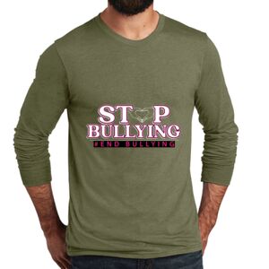 Unisex Tri Blend Long Sleeve Tee Thumbnail