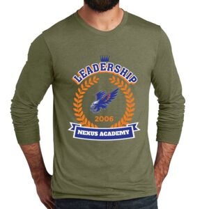 Unisex Tri Blend Long Sleeve Tee Thumbnail