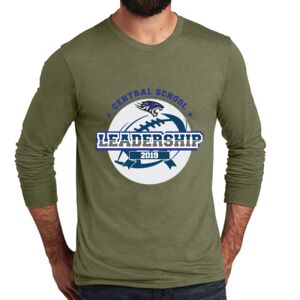 Unisex Tri Blend Long Sleeve Tee Thumbnail