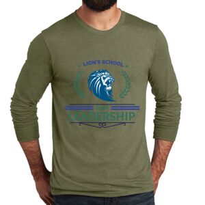 Unisex Tri Blend Long Sleeve Tee Thumbnail