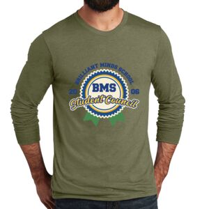 Unisex Tri Blend Long Sleeve Tee Thumbnail