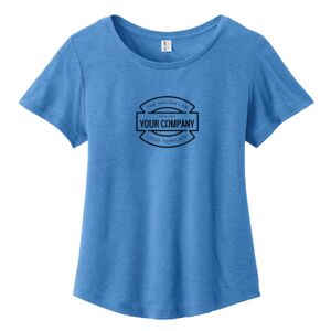 WOMEN'S RELAXED TRI-BLEND SCOOP NECK TEE Thumbnail