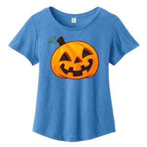 WOMEN'S RELAXED TRI-BLEND SCOOP NECK TEE Thumbnail