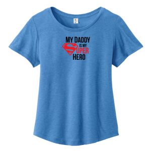 WOMEN'S RELAXED TRI-BLEND SCOOP NECK TEE Thumbnail